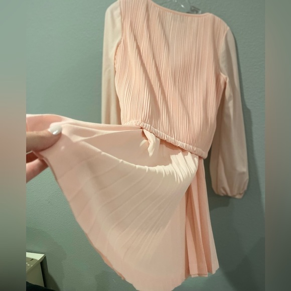 VINTAGE Butte Knit 2-piece matching SET sz XS/S SILK SKIRT PLEATED SCHOOLGIRL - Picture 8 of 13